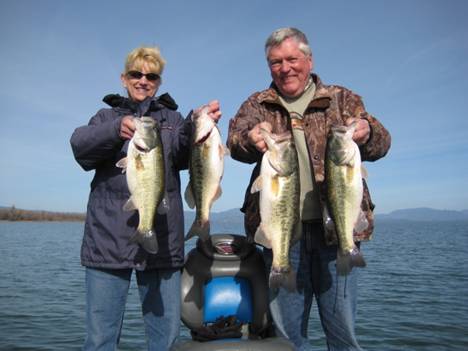 husband and wife fish