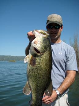 Guy holding big bass